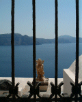 Statue and gate